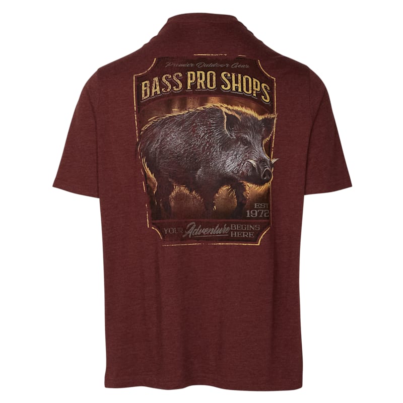 Bass Pro Shops Vintage Wild Hog Short-Sleeve T-Shirt for Men
