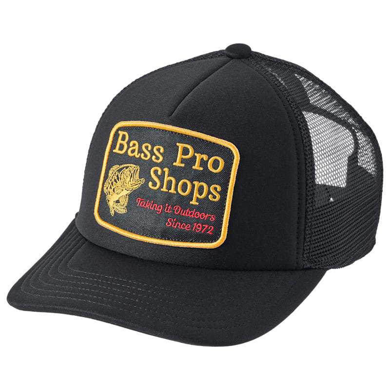 Bass Pro Shops Billboard Patch Trucker Mesh-Back Snapback Cap