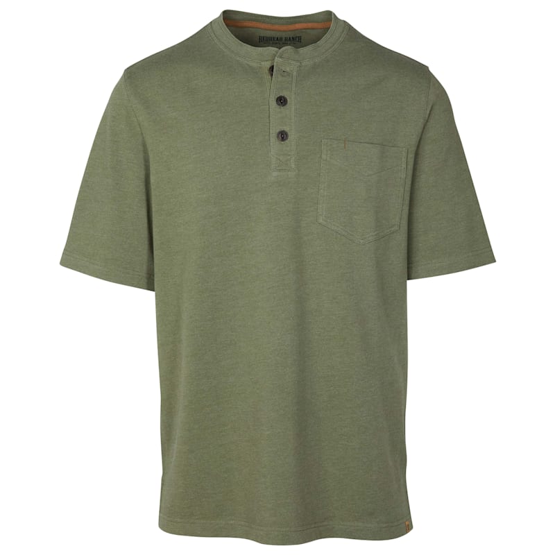 RedHead Ranch Hansboro Pocket Short-Sleeve Henley for Men